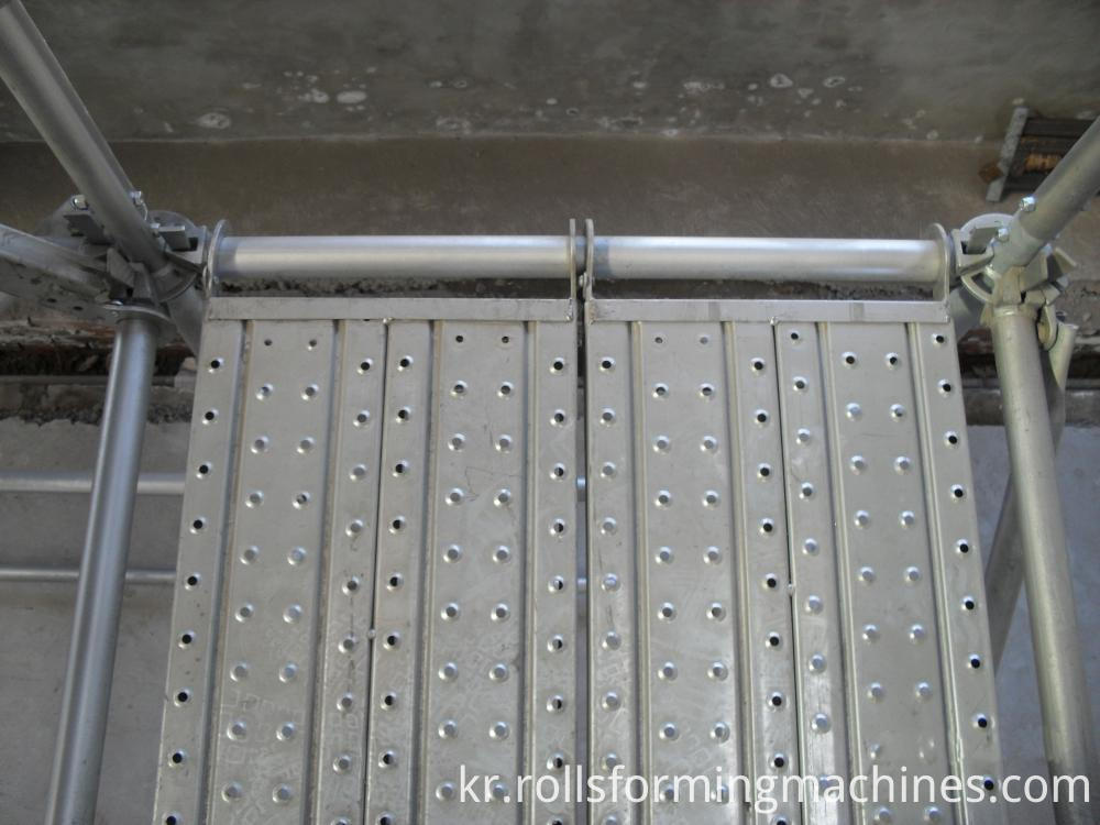 철강 비계 보드 롤 성형 기계 Steel Scaffolding Board Roll Forming Machine
